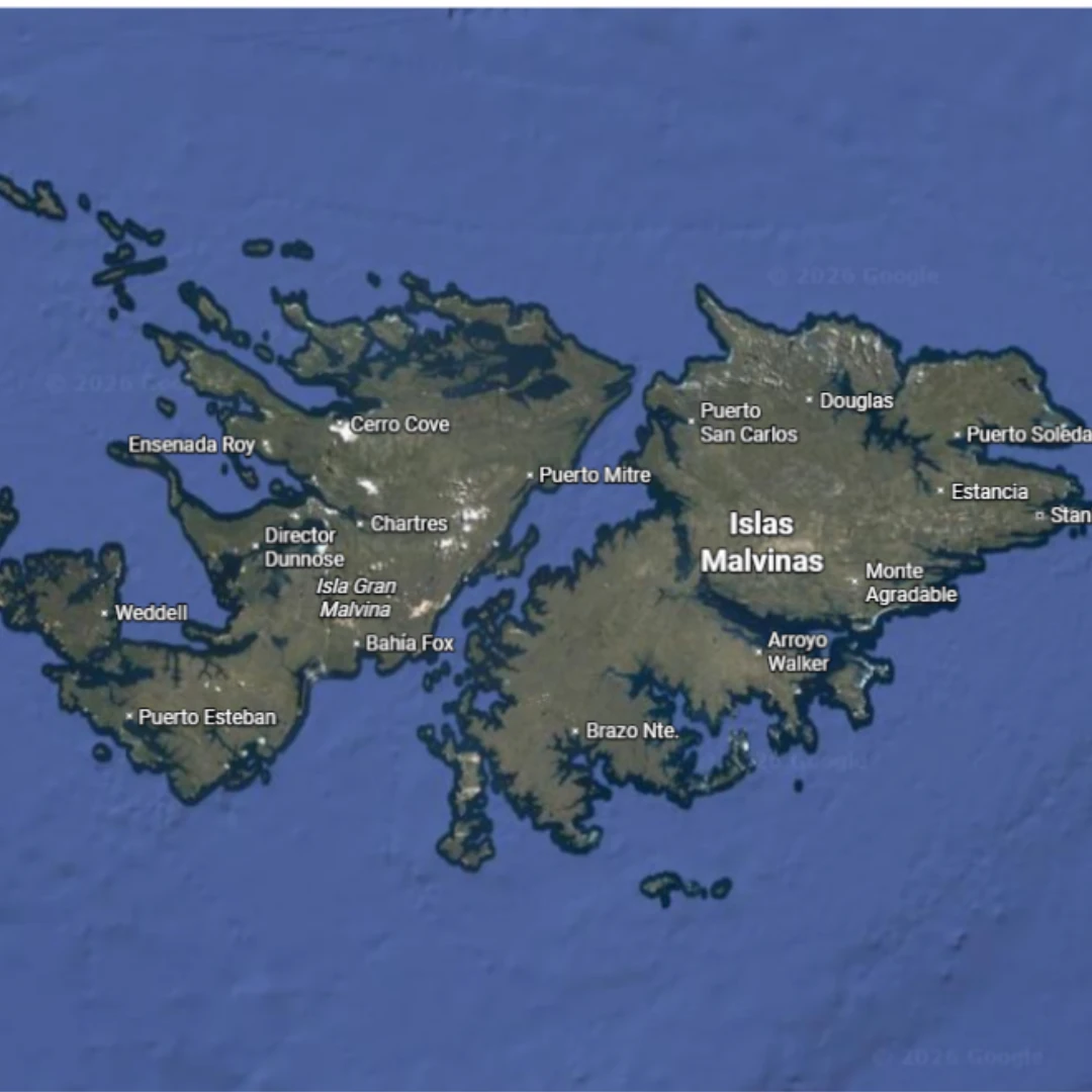 GOOGLE MAPS VOLVIÓ A MOSTRAR "ISLAS MALVINAS" Y EL TEMA SE HIZO VIRAL EN TODO EL PAÍS