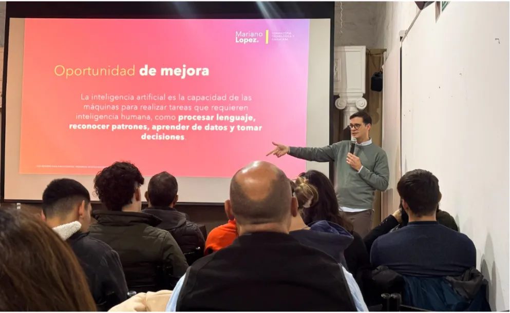 ROLDÁN APOSTÓ A LA INNOVACIÓN CON UNA CAPACITACIÓN GRATUITA EN INTELIGENCIA ARTIFICIAL