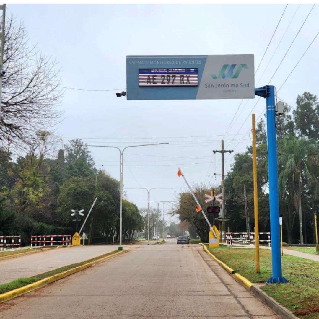 SAN JERÓNIMO INVERTIRÁ MÁS DE $45 MILLONES EN UNA NUEVA LECTORA DE PATENTES