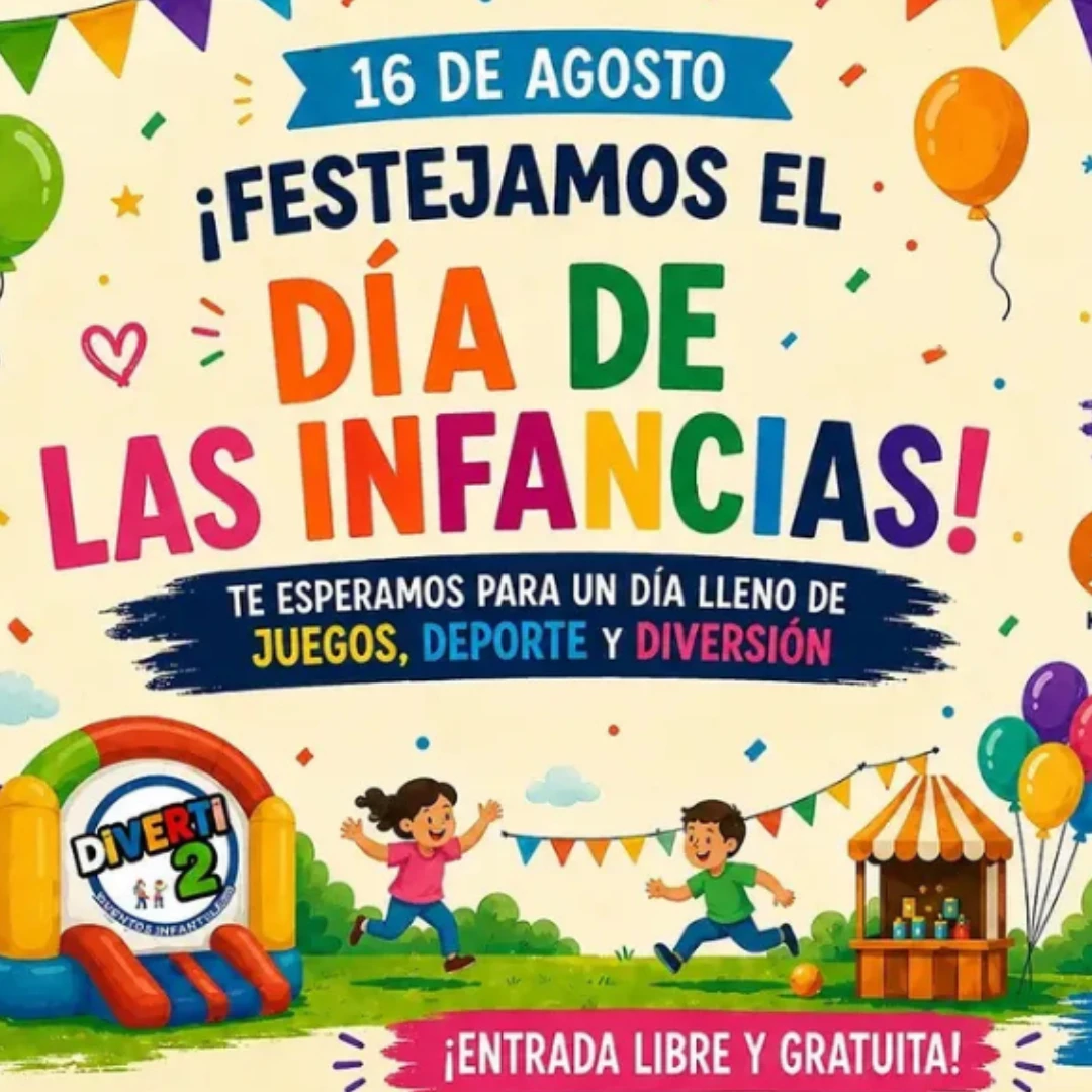 PUNTA CHACRA PREPARA UNA GRAN JORNADA PARA CELEBRAR EL DÍA DE LAS INFANCIAS