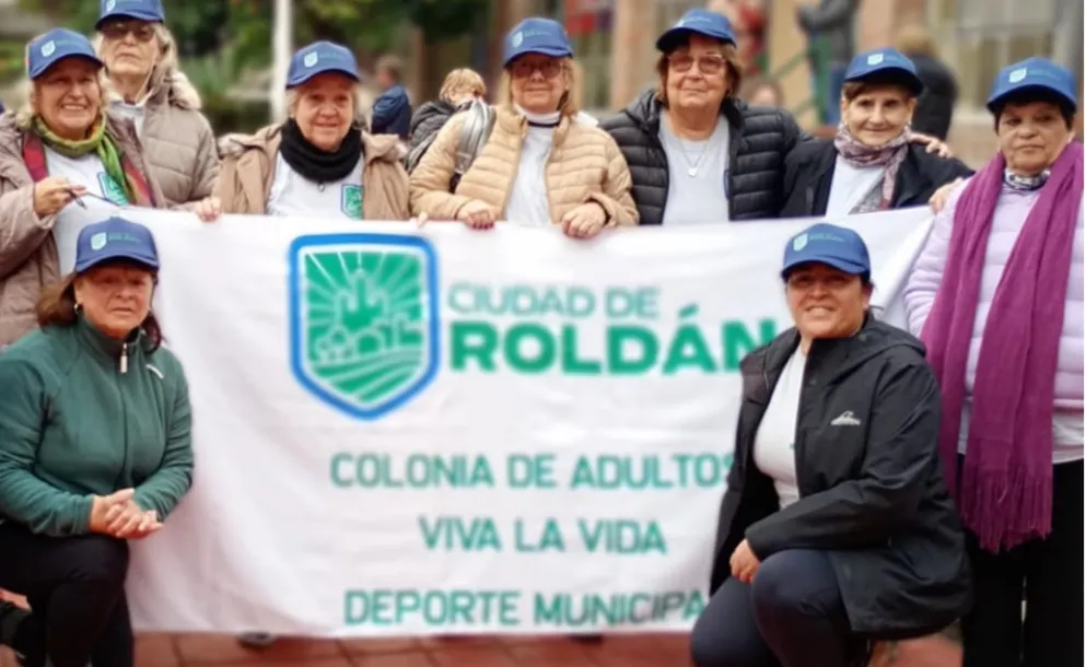 CONVIVENCIA, RECREACIÓN, DEPORTE: ROLDAN DIJO PRESENTE EN LAS "JUGADAS MAYORES"