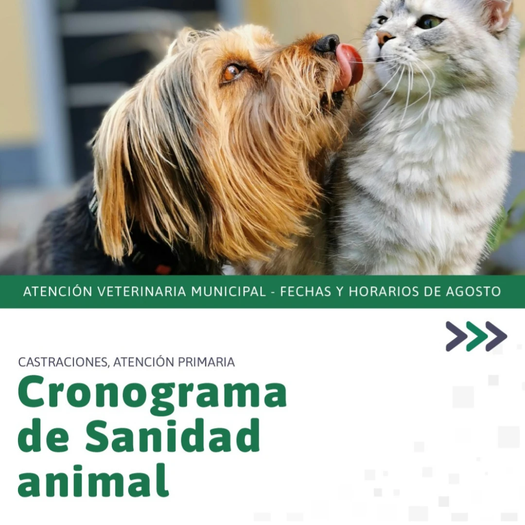 CUÁNDO Y DÓNDE ESTARÁ EL MÓVIL DE SANIDAD ANIMAL DURANTE AGOSTO