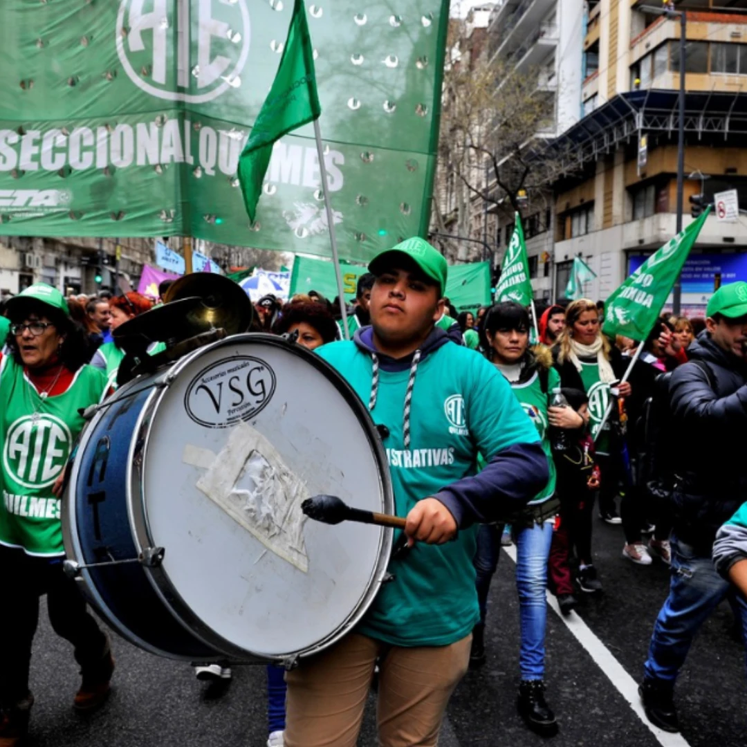 ATE CONVOCA A UN PARO NACIONAL DE 24 HS PARA ESTE JUEVES EN RECLAMO CONTRA EL DECRETO 70/23