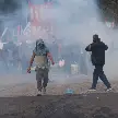 EL GOBIERNO APUNTÓ CONTRA MANIFESTANTES VIOLENTOS TRAS LOS INCIDENTES EN LA QUINTA MARCHA FEDERAL